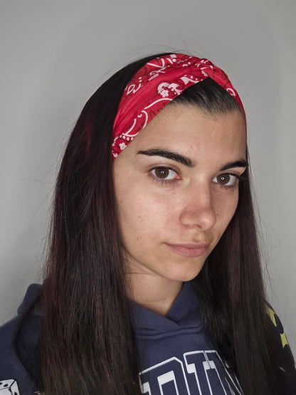 Fita para cabelo (cruzada)