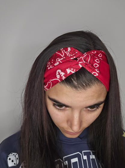 Fita para cabelo (cruzada)