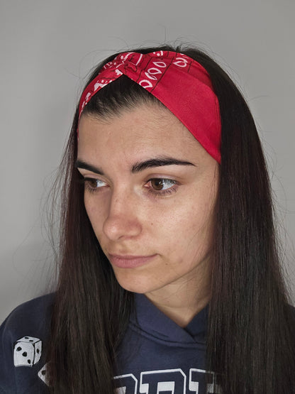 Fita para cabelo (cruzada)