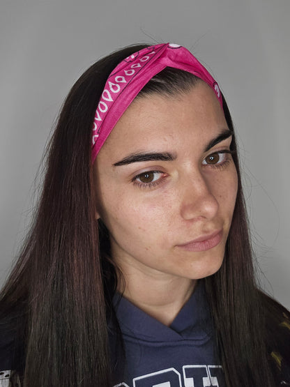 Fita para cabelo (cruzada)