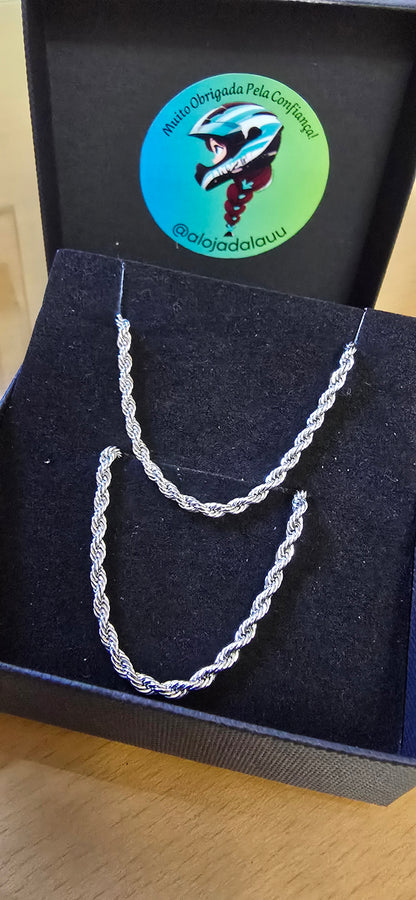 Conjuntos simples (colar e pulseira)