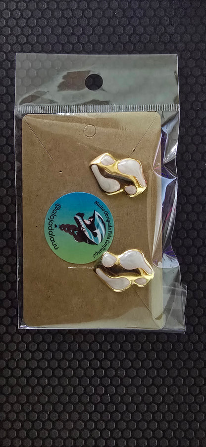 Brincos dourados