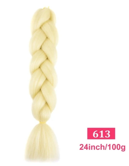 2 Tranças de 100g 60cm