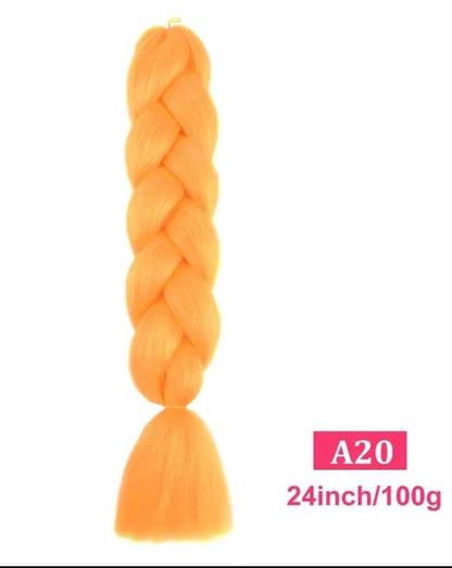 2 Tranças de 100g 60cm