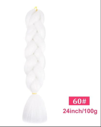 2 Tranças de 100g 60cm