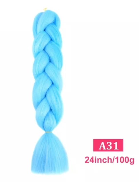 2 Tranças de 100g 60cm