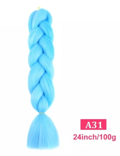 2 Tranças de 100g 60cm