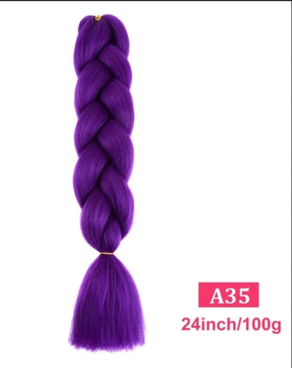 1 Trança 100g 60cm