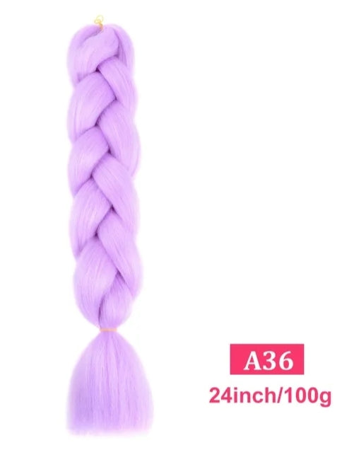 2 Tranças de 100g 60cm