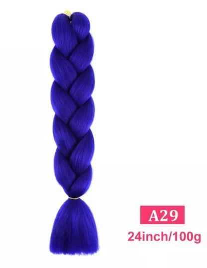 2 Tranças de 100g 60cm