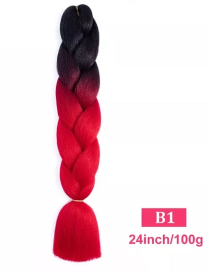 2 Tranças de 100g 60cm