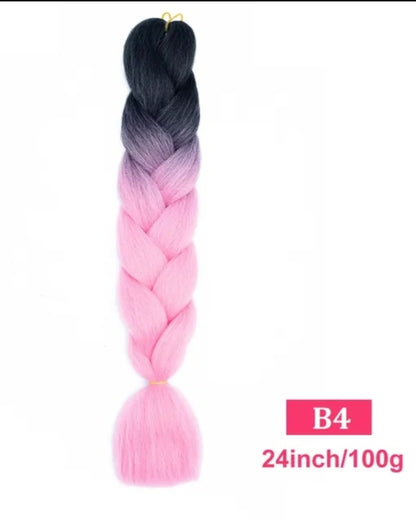 2 Tranças de 100g 60cm