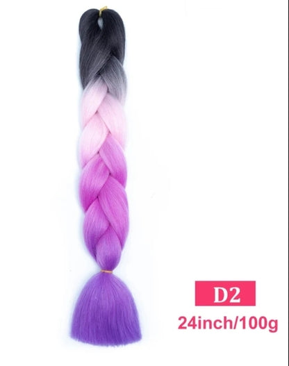 1 Trança 100g 60cm