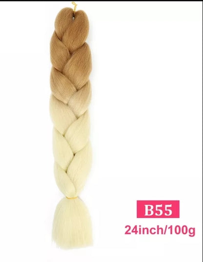 1 Trança 100g 60cm