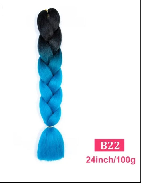 1 Trança 100g 60cm