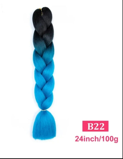 1 Trança 100g 60cm