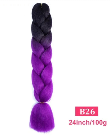 2 Tranças de 100g 60cm