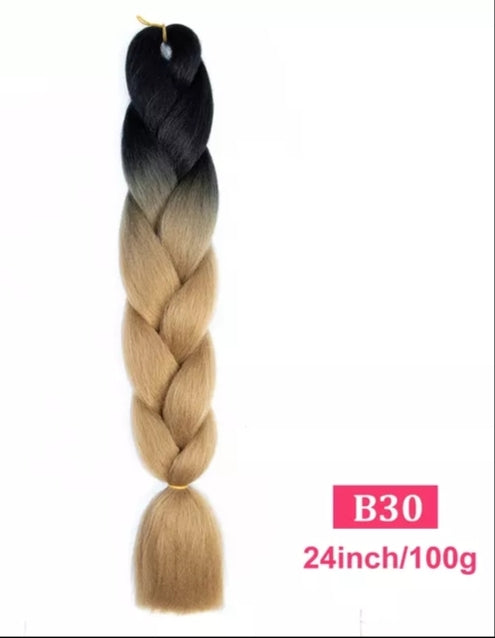2 Tranças de 100g 60cm