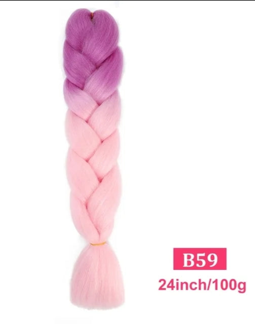 1 Trança 100g 60cm
