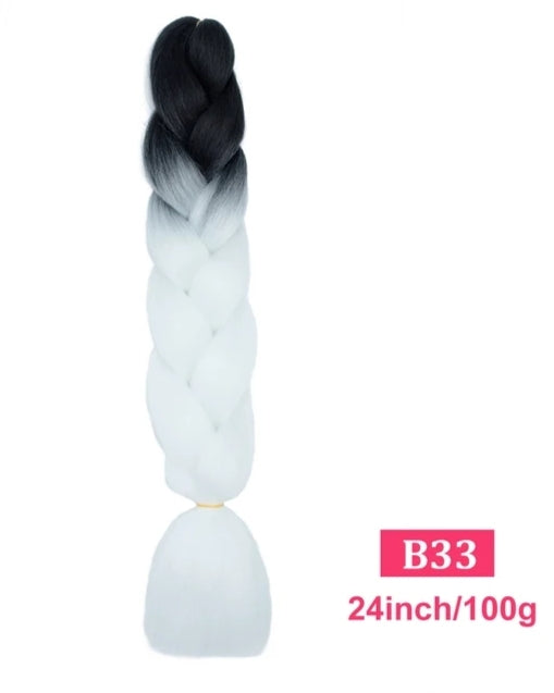2 Tranças de 100g 60cm