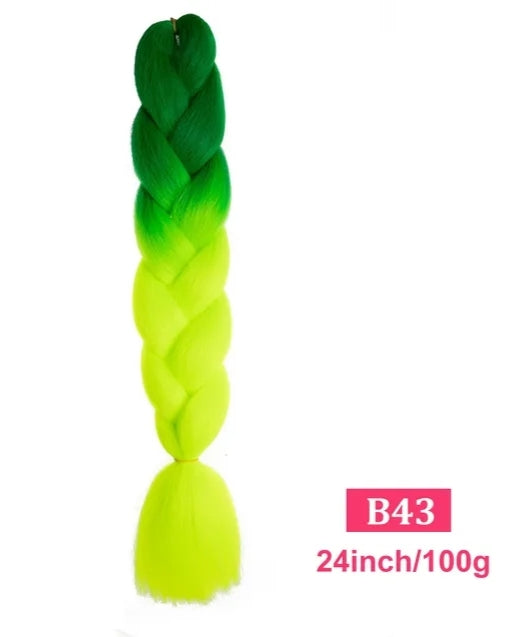 2 Tranças de 100g 60cm