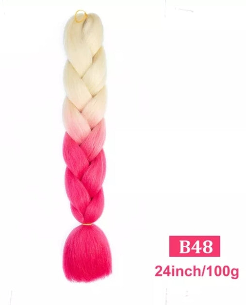 2 Tranças de 100g 60cm