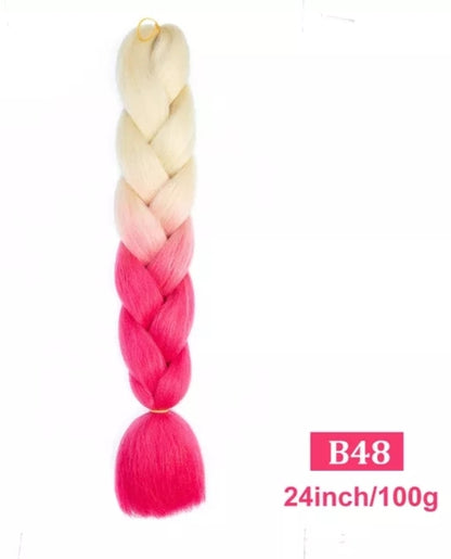 2 Tranças de 100g 60cm