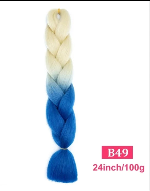 1 Trança 100g 60cm