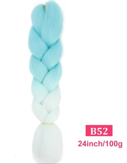 2 Tranças de 100g 60cm