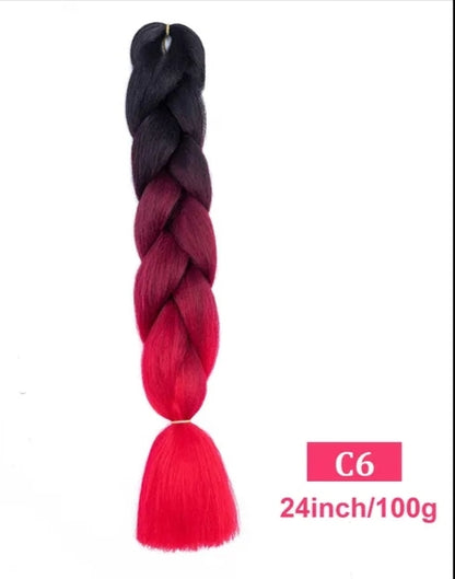 1 Trança 100g 60cm
