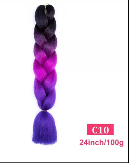 1 Trança 100g 60cm