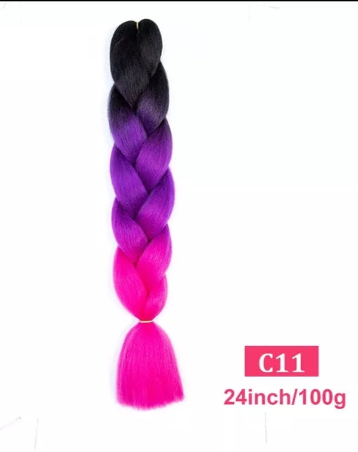 1 Trança 100g 60cm