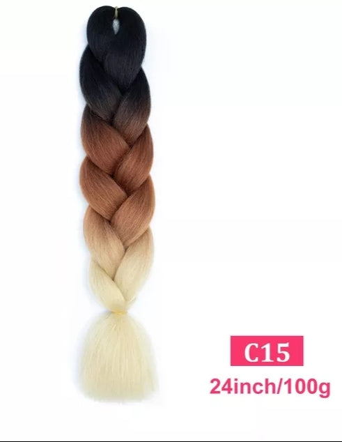 1 Trança 100g 60cm