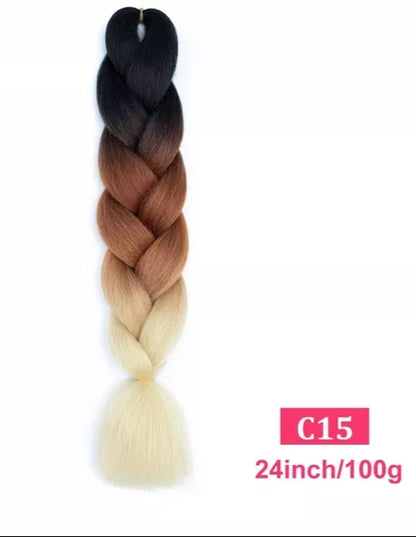 1 Trança 100g 60cm