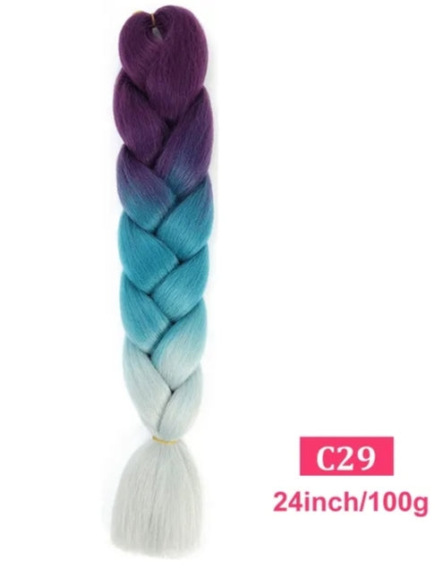 2 Tranças de 100g 60cm