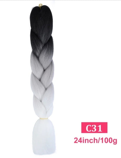 1 Trança 100g 60cm