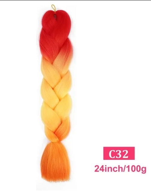 1 Trança 100g 60cm