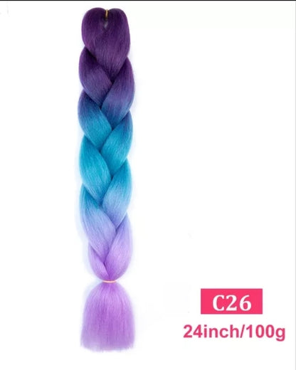 1 Trança 100g 60cm
