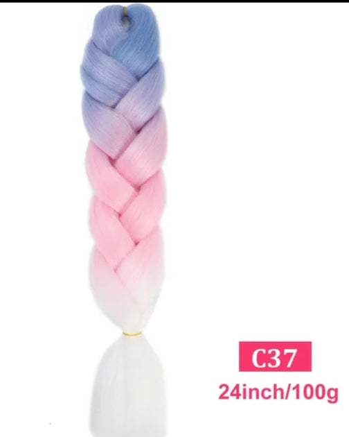 2 Tranças de 100g 60cm