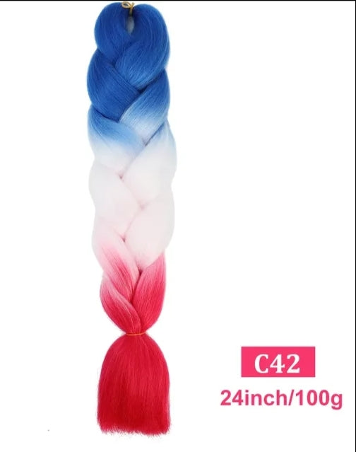 1 Trança 100g 60cm