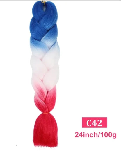 1 Trança 100g 60cm