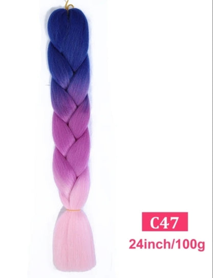 1 Trança 100g 60cm