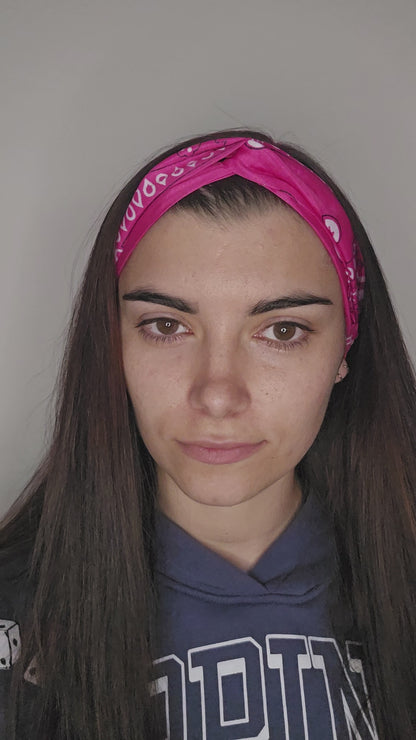 Fita para cabelo (cruzada)