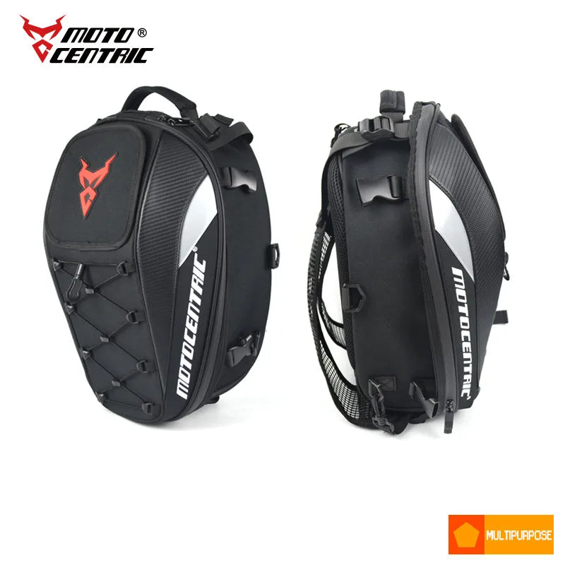Mochila para mota 2 em 1 extensível