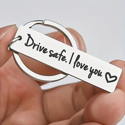 Porta-chaves Drive Safe I Love You «3