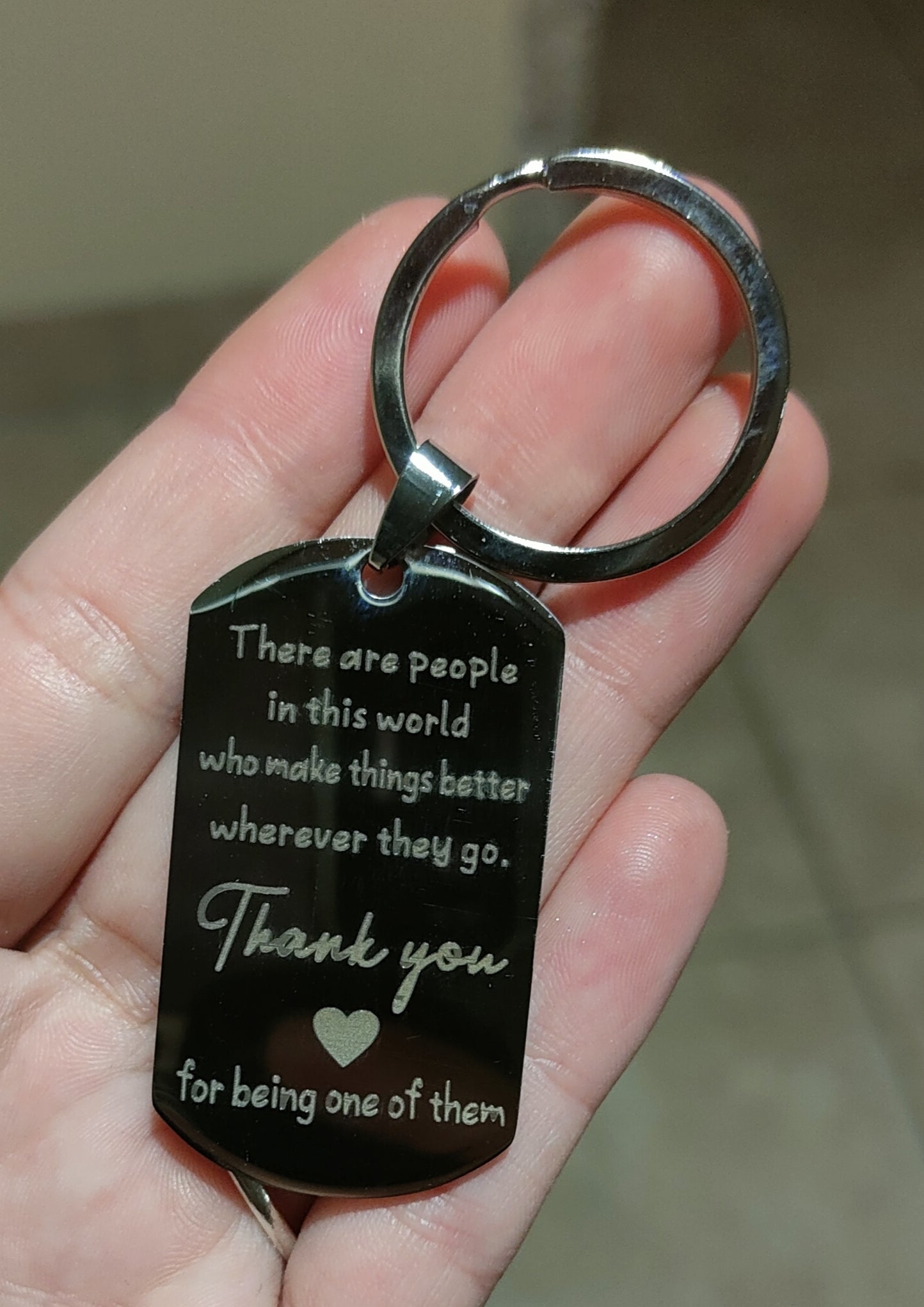 Porta-chaves People who make things better thank you