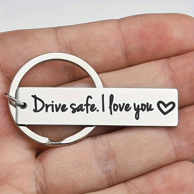 Porta-chaves Drive Safe I Love You «3