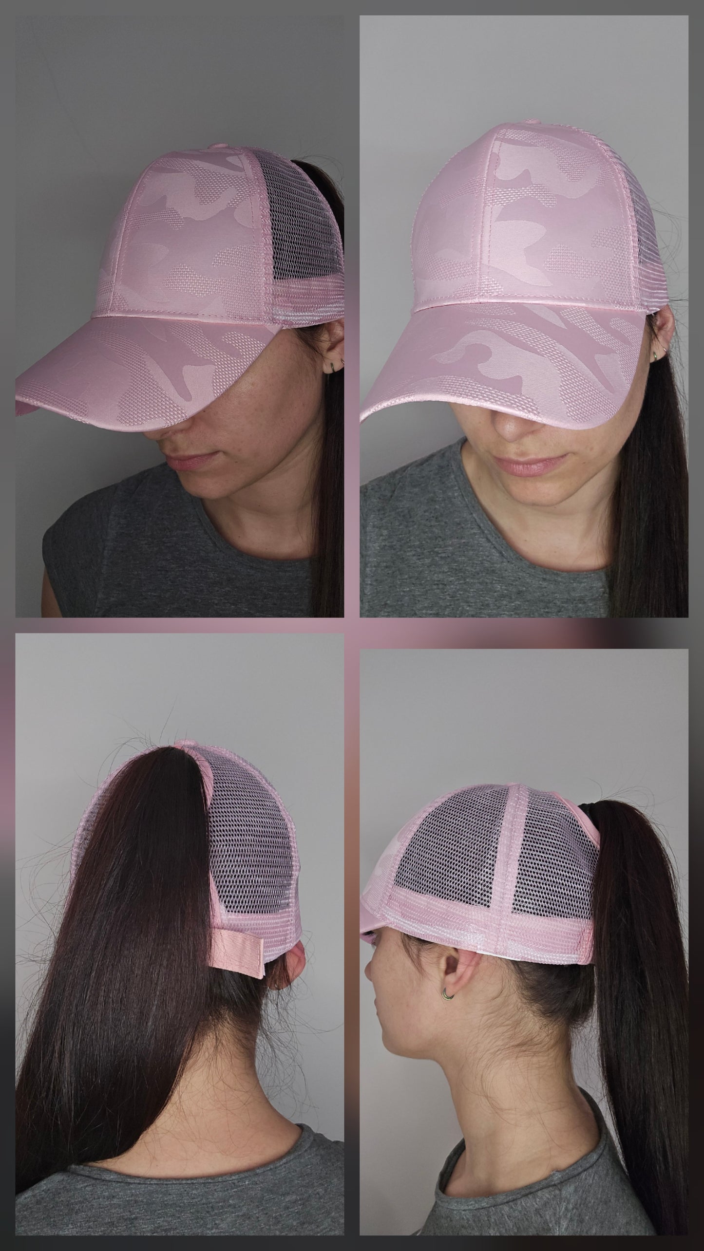 Chapéu para rabo de cavalo