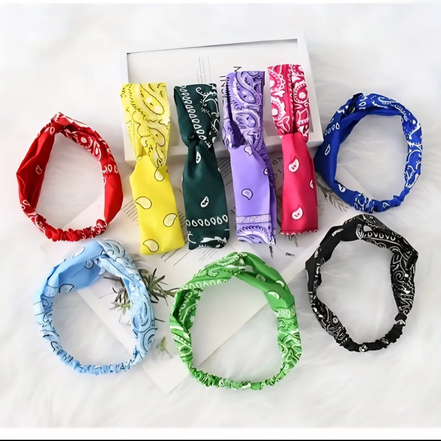 Fita para cabelo (cruzada)