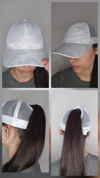 Chapéu para rabo de cavalo